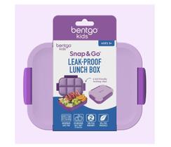 Marmita Bento Box Bentgo Kids Snap Go - Original Prova Vazamento Roxa Marmita Bento Box Bentgo Kids Snap Go - Original Prova Vazamento Roxa