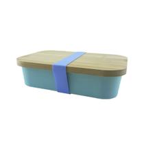 Marmita Bento Box Lancheira De Fibra De Bambu Biodegradável