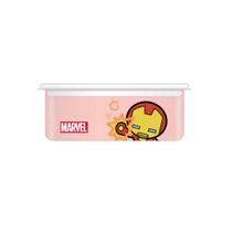 Marmita bento box retangular série marvel