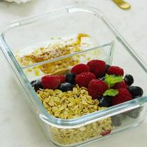 Marmita com Divisória p/ Airfryer Microondas Forno 1010ML-9UNI