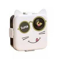 Marmita com Divisórias Super Cat 2446775 Branco - Quanhe Marmita com Divisórias Super Cat 2446775 Branco - Quanhe
