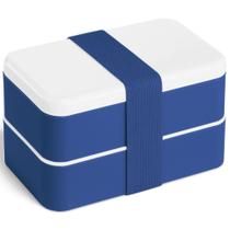 Marmita com Elástico Healthy Food TopGet Azul Marmita com Elástico Healthy Food TopGet Azul