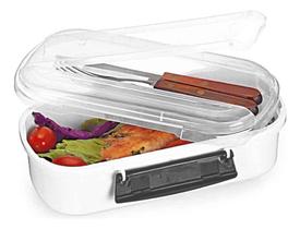 Marmita Com Porta Talheres 715 ml Marmita Com Porta Talheres 715 ml