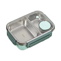 Marmita De Aço Inoxidável À Prova De Vazamentos Para Adultos E Crianças Com Utensílios, Container