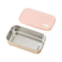 Marmita De Aço Inoxidável À Prova De Vazamentos Para Estudantes, Empilhável, Com Tampa Para Salada