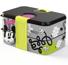 Marmita Dupla Mickey - Plástico Para Microondas - Livre de BPA - Disney - POTTE