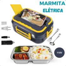 Marmita Elétrica 110V/12V Para Veículo e Casa Marmita Elétrica 110V/12V Para Veículo e Casa