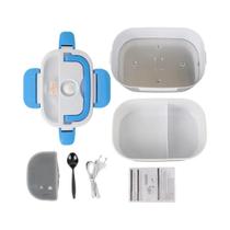 Marmita Elétrica Aquecida 12V 220V Com Plugue EU, Recipiente De Alimentos Com Aquecimento Rápido Marmita Elétrica Aquecida 12V 220V Com Plugue EU, Recipiente De Alimentos Com Aquecimento Rápido