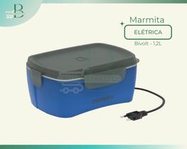 Marmita Elétrica com volume 1,2l Prático e Portátil Para o Dia a Dia 127/220 volts Soprano