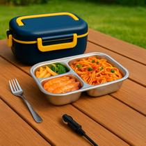 Marmita Elétrica Inox Recipiente 12V/24V Térmica Marmita Elétrica Inox Recipiente 12V/24V Térmica