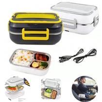 Marmita Elétrica Inox Talher Aquecedor Veicular Portátil Marmita Elétrica Inox Talher Aquecedor Veicular Portátil