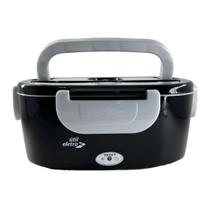 Marmita Elétrica Lancheira Doméstica Trabalho 1,5l Cor Preto