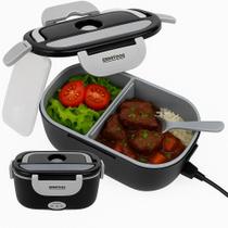 Marmita Elétrica Marmiteira Térmica Bivolt Com Porta Colher Compacta e Portátil Marmita Elétrica Marmiteira Térmica Bivolt Com Porta Colher Compacta e Portátil