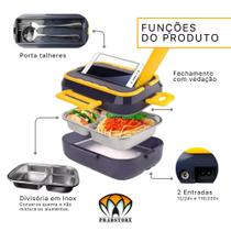 Marmita Elétrica Veicular 12v/bivolt Aquecedor De Alimentos