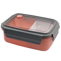 Marmita Fit Com Divisória Tampa Garfo Colher Adulto Infantil 7061