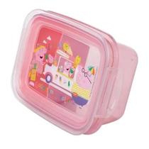 Marmita Hermética Com Trava e Compartimento 630 ml - Peppa Pig Marmita Hermética Com Trava e Compartimento 630 ml - Peppa Pig