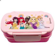 Marmita infantil Princesas disney lanche criança escolinha