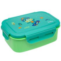 Marmita Lancheira Infantil Bento Box Pote Aluminio Potinho com Divisória Bubazoo - Buba