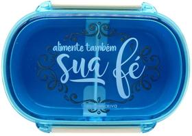 Marmita Lunch Box Coração Com 2 Compartimentos