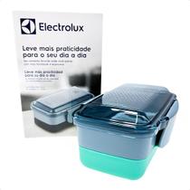 Marmita Lunch Box Electrolux com Divisória Original Verde 950ml