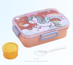 Marmita Média Unicórnio Encantado Puket com Trava Lateral