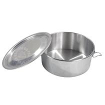 Marmita mini redonda Nº10 com trava alumínio polido 400 ML