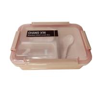 Marmita Pote Lunch Box Com Divisória e Trava de Segurança JX-63009 Saara Online