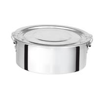 Marmita Redonda Alta Com Trava Nº14 900 Ml Alumínio Polida