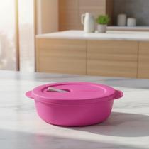 Marmita Redonda Cristalwave Tupperware 1 litro Marmita Redonda Cristalwave Tupperware 1 litro