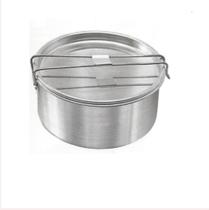 Marmita Redonda Em Alumínio 900ml - 14cm