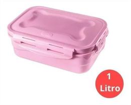 Marmita retangular hermetic ware - 1 lt