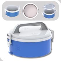 Marmita Termica 1,5L Sem Divisória Comida Microondas Soprano