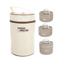 Marmita Térmica De Aço Inoxidável 304 Selada Multifuncional Portátil Com Bolsa Marmita Térmica De Aço Inoxidável 304 Selada Multifuncional Portátil Com Bolsa