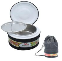 Marmita Termica De Aluminio Redonda Grande Capa Mochila Alça Marmita Termica De Aluminio Redonda Grande Capa Mochila Alça