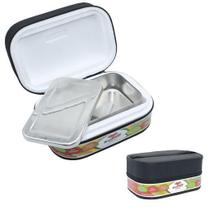 Marmita Térmica De Alumínio Retangular Grande Capa Com Alça Marmita Térmica De Alumínio Retangular Grande Capa Com Alça