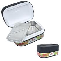 Marmita Termica De Aluminio Retangular Grande Capa Com Alça Marmita Termica De Aluminio Retangular Grande Capa Com Alça