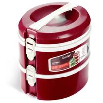 Marmita Térmica Dupla Refeição Almoço Comida Marmitex