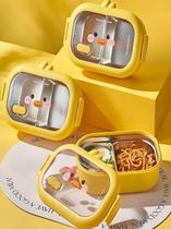 Marmita Térmica Infantil Aço Inoxidável Com 2 Compartimentos FH78-119 Marmita Térmica Infantil Aço Inoxidável Com 2 Compartimentos FH78-119