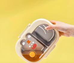 Marmita Térmica Infantil Aço Inoxidável Com 2 Compartimentos FH87-111 - SANYUEYIPIN