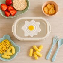 Marmita Térmica Infantil Aço Inoxidável Com 2 Compartimentos Marmita Térmica Infantil Aço Inoxidável Com 2 Compartimentos