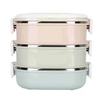 Marmita Térmica Infantil De Aço Inoxidável Portátil Para Escola E Trabalho