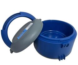 Marmita Termica Plus 1,5L Sem Divisória C/ Alça Azul Soprano
