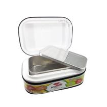 Marmita Térmica Retangular Em Alumínio 900 Ml Marmita Térmica Retangular Em Alumínio 900 Ml