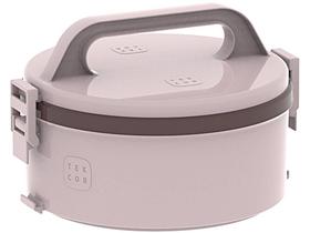 Marmita Térmica Soprano Tekcor 1,5 Litros Bege Portátil Micro-ondas Sem Divisória