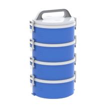 Marmita Térmica Tekcor Azul 4 Peças Soprano Marmita Térmica Tekcor Azul 4 Peças Soprano