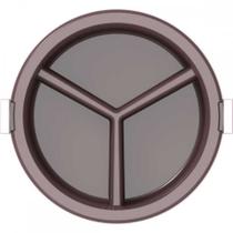 Marmita Termica Tekcor Com Presilha 3 Divisao 1,5L Bege 09003.1241.12