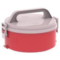 Marmita Termoprato Tekcor Soprano com 1 Peça Simples Vermelho