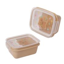 Marmita trava infantil capivara disney plasutil 630ml hermetica Marmita trava infantil capivara disney plasutil 630ml hermetica