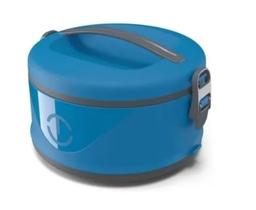 Marmita Vasilha Grande Térmica Travas Pode Microondas Azul 1500ml - Unitermi Marmita Vasilha Grande Térmica Travas Pode Microondas Azul 1500ml - Unitermi