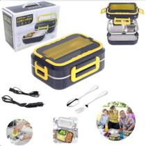 Marmiteira Elétrica 12V/110V Inox Cor Sortida Prática